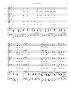 Peace Be With You (Vocal Quartet - (SATB) 4-Part scores gallery preview page 3