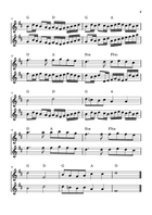 Canon in D Trumpet Duet scores gallery preview page 3