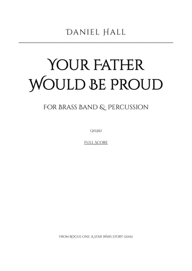 Your Father Would Be Proud