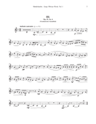 Songs Without Words for Horn and Piano, Volume 1 Piano scores gallery preview page 3