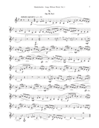 Songs Without Words for Horn and Piano, Volume 1 Piano scores gallery preview page 5
