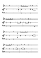 Vivaldi - The Four Seasons - Spring - Violin and Piano - Easy - Complete Violin Solo scores gallery preview page 4