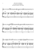 The Fate Of Ophelia Piano scores gallery preview page 4