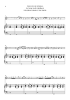 The Fate Of Ophelia Piano scores gallery preview page 4