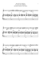 The Fate Of Ophelia Piano scores gallery preview page 3