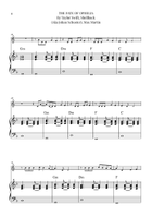 The Fate Of Ophelia Piano scores gallery preview page 4