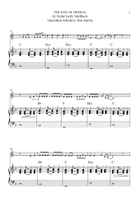 The Fate Of Ophelia Piano scores gallery preview page 5