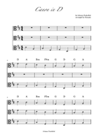 Canon in D String Trio scores gallery preview page 3
