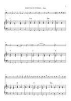 The Fate Of Ophelia Piano scores gallery preview page 3