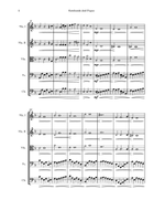 Sarabande And Fugue String Orchestra scores gallery preview page 3