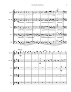 Sarabande And Fugue String Orchestra scores gallery preview page 4