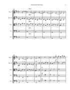 Sarabande And Fugue String Orchestra scores gallery preview page 6