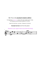 The Swan (from Carnival of the Animals) for Easy Flute Flute Solo scores gallery preview page 4