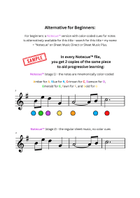 The Swan (from Carnival of the Animals) for Easy Flute Flute Solo scores gallery preview page 5