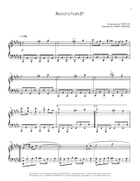 Need a hand!? Piano Solo scores gallery preview page 3