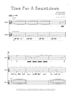 Time for a Smackdown Guitar Tablature scores gallery preview page 3