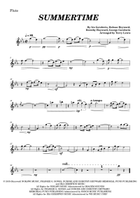 Summertime Woodwind Quintet scores gallery preview page 4