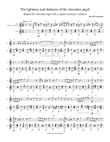 The Lightness and Darkness of the Chocolate Angel (negative harmony for the dark) flute and guitar