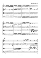 Don't Stop Me Now String Quartet scores gallery preview page 6