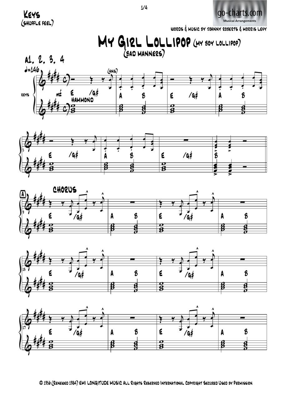 My Boy Lollipop Full Orchestra - Digital Sheet Music page 3