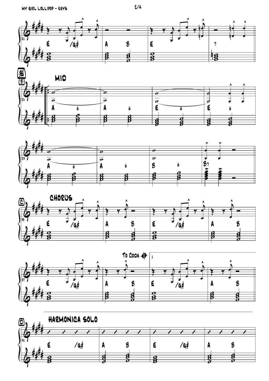 My Boy Lollipop Full Orchestra - Digital Sheet Music page 4