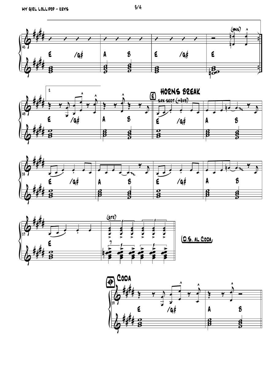 My Boy Lollipop Full Orchestra - Digital Sheet Music page 5