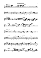 Dtmf Soprano Saxophone scores gallery preview page 3