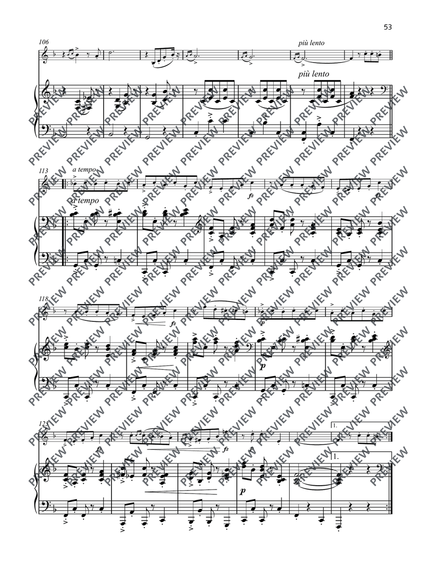 Liebesfreud by Fritz Kreisler Violin Solo - Digital Sheet Music page 6