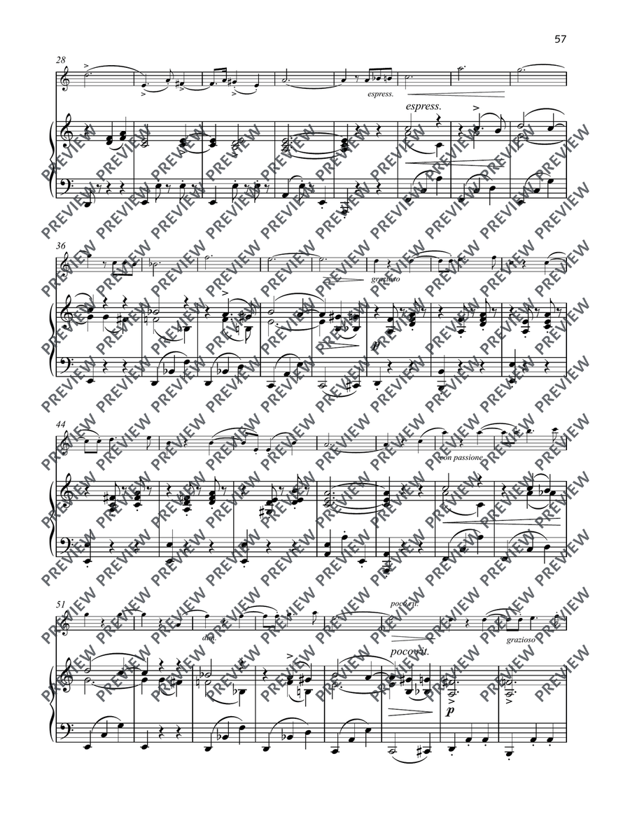 Liebesleid by Fritz Kreisler Violin Solo - Digital Sheet Music page 3