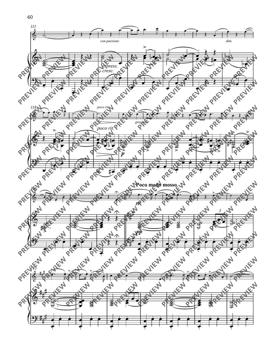 Liebesleid by Fritz Kreisler Violin Solo - Digital Sheet Music page 6
