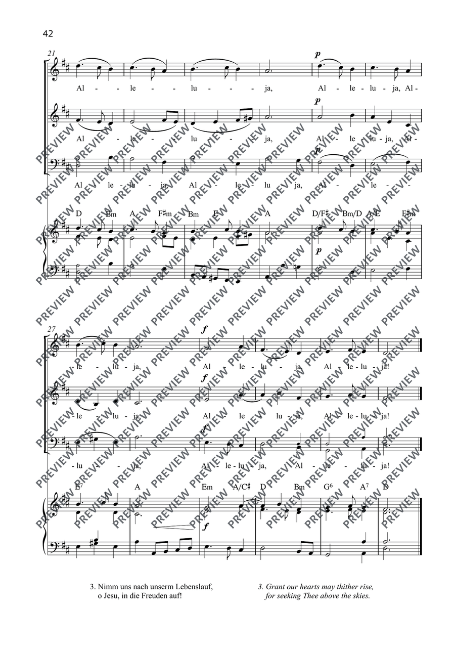 Heut ist gefahren Gottes Sohn by Traditional 3-Part - Digital Sheet Music page 4
