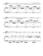 Ave Maria arranged for Heckelphone and Harp Harp scores gallery preview page 5