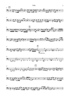 Big In Japan Cello Solo scores gallery preview page 3