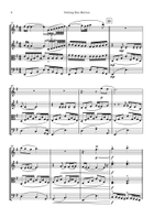 Nothing Else Matters String Quartet scores gallery preview page 6