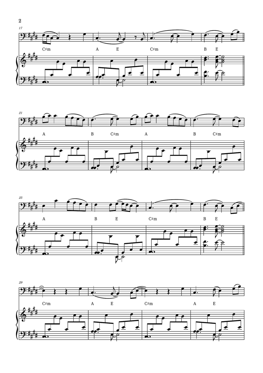 I Want It That Way by The Backstreet Boys Bassoon - Digital Sheet Music page 2