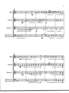Canzoni per 4 voci Woodwind Quartet scores gallery preview page 3