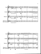 Canzoni per 4 voci Woodwind Quartet scores gallery preview page 5