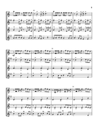 Chanukah Oh Chanukah - Sax Quartet Saxophone Quartet scores gallery preview page 3