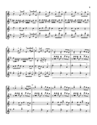 Chanukah Oh Chanukah - Sax Quartet Saxophone Quartet scores gallery preview page 5