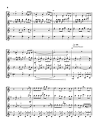 Chanukah Oh Chanukah - Sax Quartet Saxophone Quartet scores gallery preview page 6