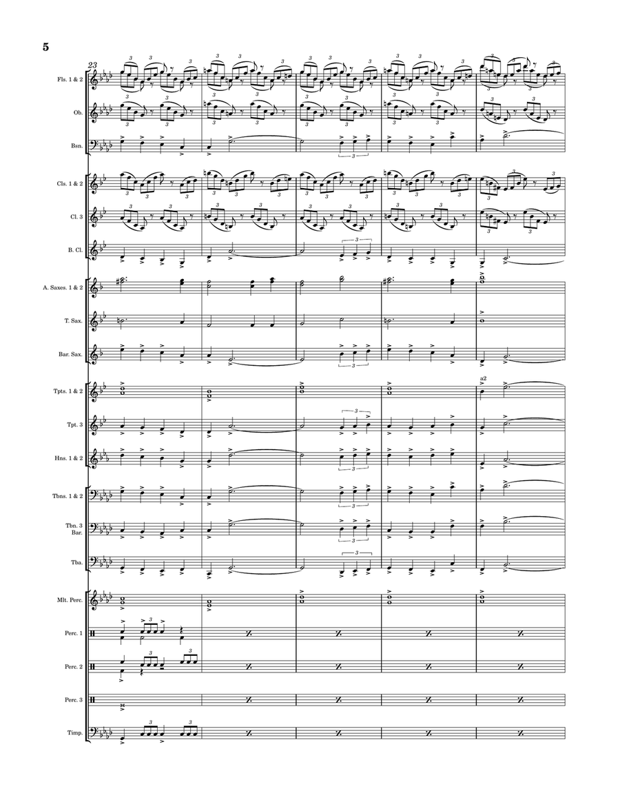 Stormbound Concert Band - Digital Sheet Music page 6