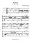 Sicliano (for Clarinet Trio)