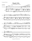 Simple Gifts (Alto Sax & Piano)