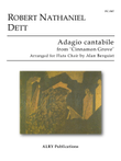 Adagio cantabile from Cinnamon Grove for Flute Choir