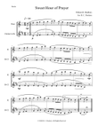Sweet Hour of Prayer (Flute and Clarinet Duet)