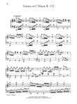 Sonata In C Major, K. 132