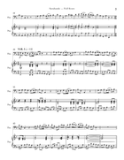 Sarabande (Trombone & Piano) Piano scores gallery preview page 3