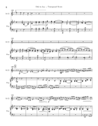 Ode to Joy (Bass Clarinet & Piano) Bass Clarinet scores gallery preview page 6