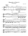 Rhapsody on Psalm 13