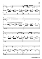 G. Fauré-L'aube blanche,in A flat Major Piano, Vocal scores gallery preview page 3